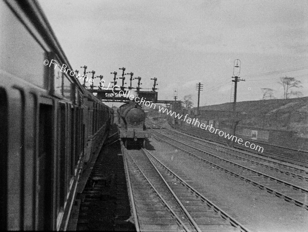 SIGNAL GANTRY FROM TRAIN